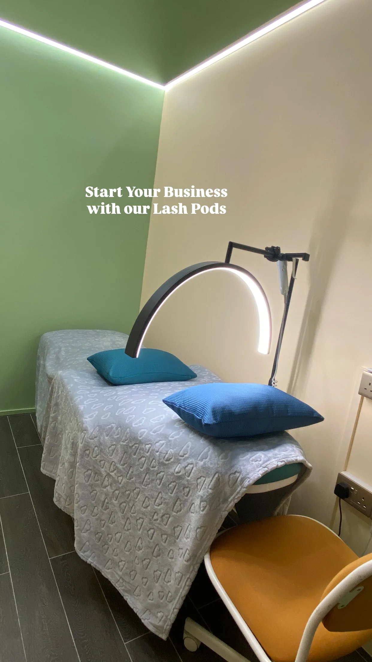 Professional Jealash Lash Pod treatment space