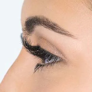 D curl eyelash extension reference